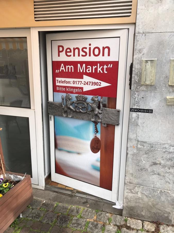 Pension "Am Markt" Treis-Karden Eksteriør billede